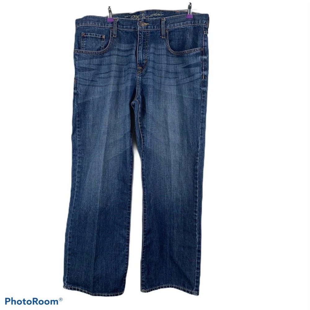 Old‎ navy mens straight blue jeans size  38 X 30